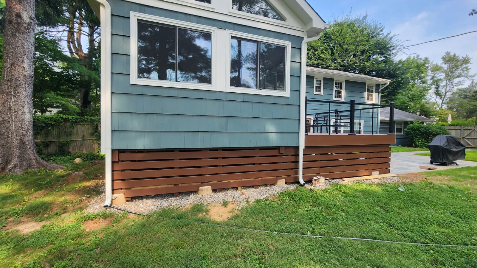 Exterior and hardscape project by Altamirano LLC