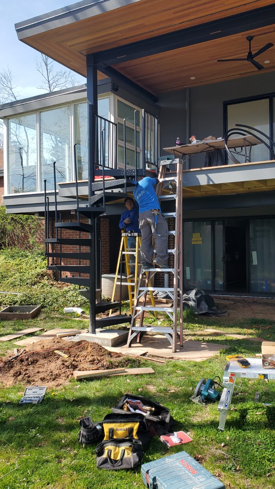 Exterior and hardscape project by Altamirano LLC