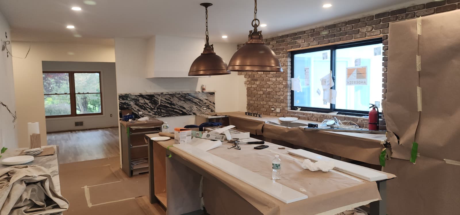 Interior remodeling project by Altamirano LLC